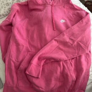 Nike Women's Pink Hoodie